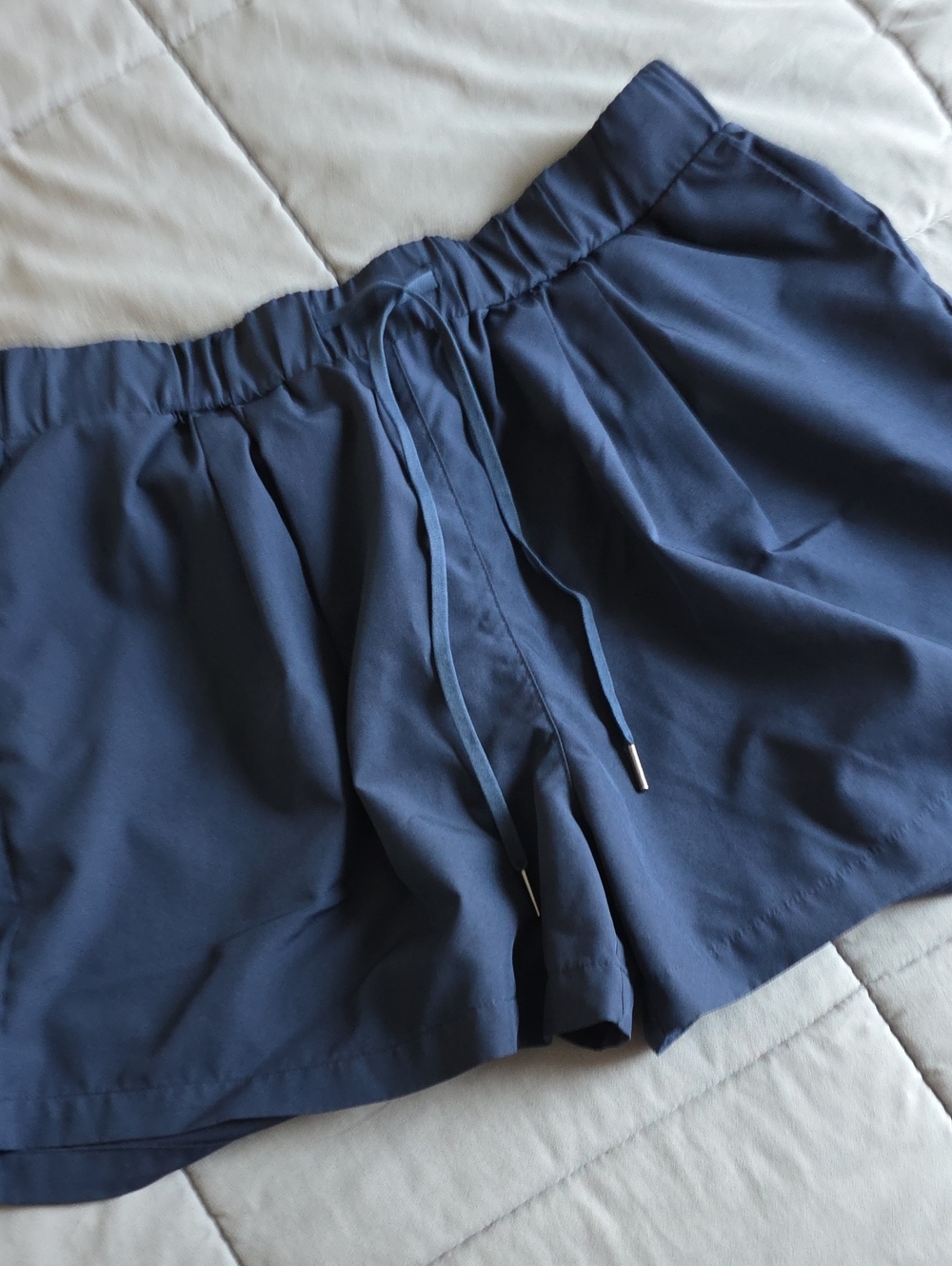 Women’s Navy Athletic Drawstring Shorts